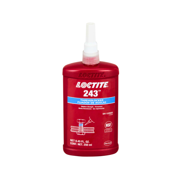 Fijador de Roscas 243 250ml (Resistencia Media) - LOCTITE