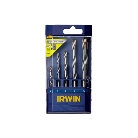 Juego de Mechas Concreto 5pcs 4-10mm 891503 - IRWIN