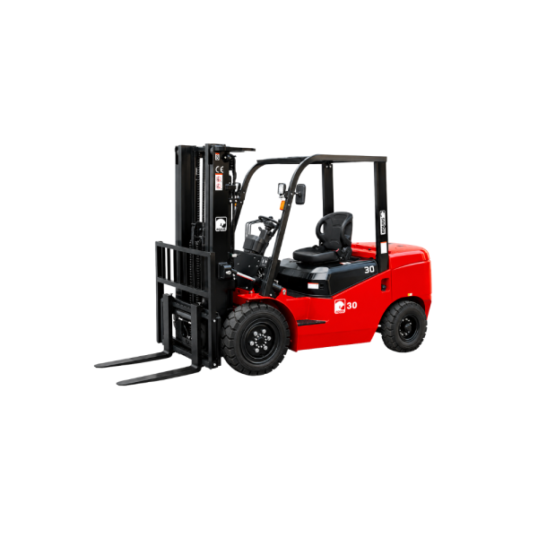 2 Autoelevador 3T Diesel Torre Triple 4.8m - Equus